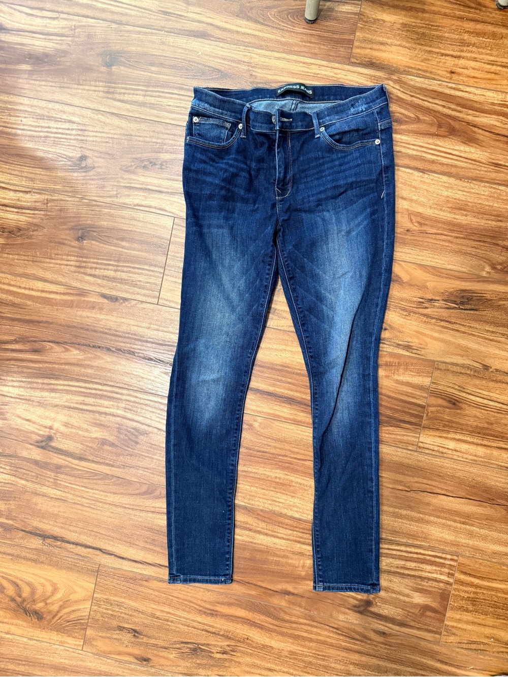 Express Women's Indigo Skinny Jeans